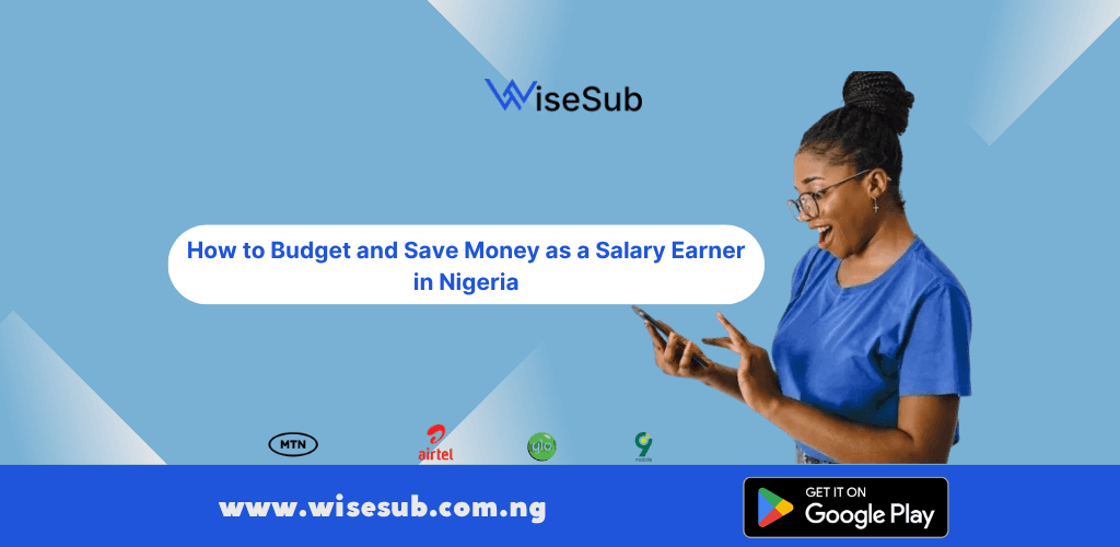 Nigerian salary earner planning a monthly budget in naira and tracking expenses with the Dextrac app on a smartphone